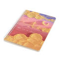 School Supplies Inside Page Cover Notepad Horizontal Line Creative Thickened A5 Coil Book. 