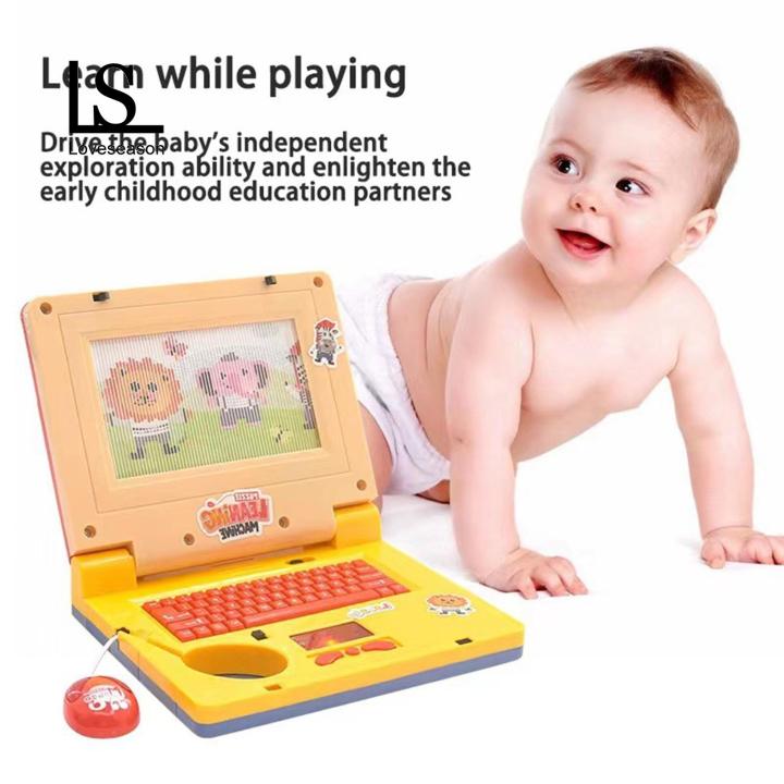 Kids Laptop Toy Children's Learning Spelling Logic Animal Music
