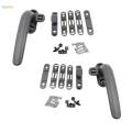 Window Handles Aluminum Alloy with Screw Fixing Casement Locking Handle. 