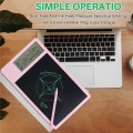 Multifunctional Electronic Desk Calendar LCD Handwriting Board with Alarm Clock Humidity Temperature LCD Message Board,C. 