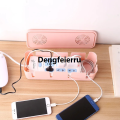 Dengfeierru Wire Cable Storage Box Tidy Wire Organizer Cable Management Phone New style Data Line Storage Case Safety Home Room Container Solid Colors. 