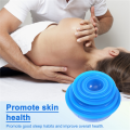 Kqueebee 12Pcs Blue Health Care Vacuum Cupping Cups Silicone Suction Cup Massage. 