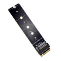 2X M.2 NVMe M Key Protection PCB Board Converter PCIe 4.0 Solid State Drive Protector Adapter Support 2230 to 2280. 