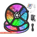12V LED Light Strip 5M RGB LED Tape Lights RGB Rope Lights Flexible Changing LED Strip Lights with Remote for TV Bedroom Party Home Lighting Kitchen Bar. 