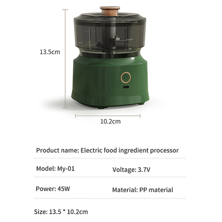 Electric%20Garlic%20Puree%20Grinder,%20Food%20Chopper,%20Meat%20Grinder,%20Mini%20,%20Vegetable%20Cutting%20Tool%20White%20-%20Image%202