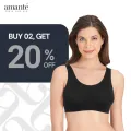 Amante All Day at-Home Bra - Buy 02, Get 20% Off (Limited Time Only). 