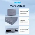 ORICO 5Pcs 3.5 Inch HDD Protection Box Waterproof 3.5'' HDD Storage Box Multi-disk Storage for 3.5 Hard Drive With label Design. 