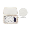 【Footprint】 1 Piece Of Baby Clothes Storage Bag, Waterproof Change Of Dirty Clothes Storage, Maternal And Infant Travel Separation Supplies. 