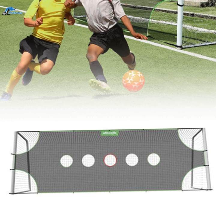 Soccer Goal Target Nets Equipment Nylon Netting Soccer Field Nets Training Net for 722cmx244cm