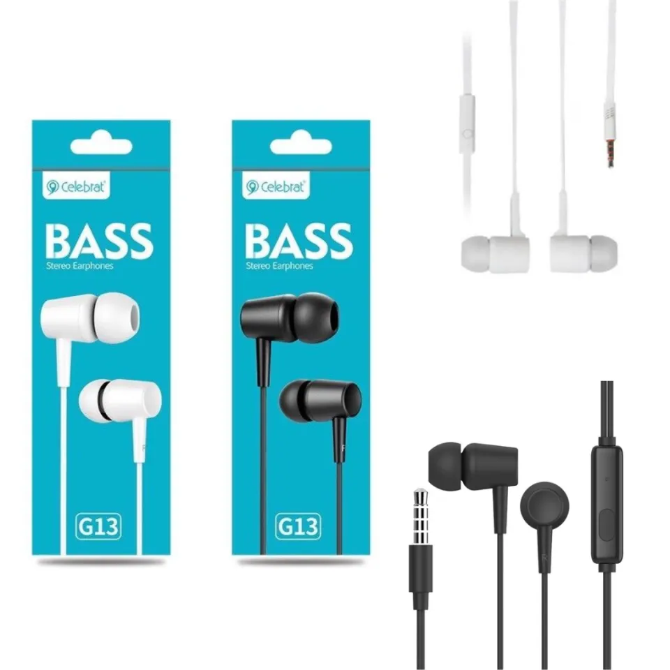 Celebrat G13 Bass Stereo Earphone