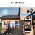 4K 8MP 4G Solar Battery Camera 4G Sim Card Dual Lens Dual Screen Outdoor Security Protection PTZ Cam PIR Human Detection CCTV. 