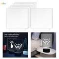 6pcs Acrylic Sheets for Light Base Cast Panel for Signs Square. 