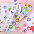 500PCS/Roll Sanliou Sticker Cartoon Kulom Sticker Sute Sealing Tool Kawaii Decorative stickers. 
