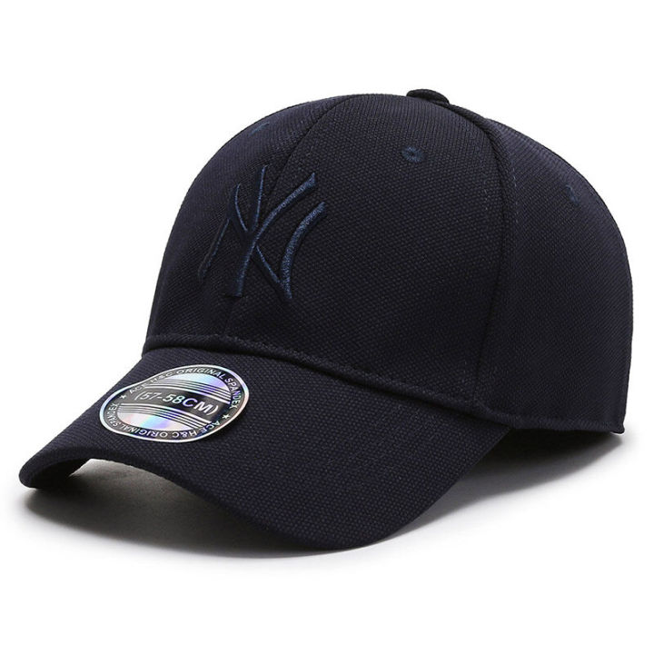 MLB%20New%20York%20NY%20Yankees%20NY%20Cap%20Men%20Women%20Hip%20Hop%20Full%20Fitted%20Close%20Fit%20Cap%20Baseball%20Cap%20Topi%20Lelaki%20Style%20Full%20Cap%20Hat%20-%20Image%202