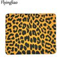 【HUT】 Pink Leopard Print Cute Desk Pad Mouse Pad Laptop Mouse Pad Keyboard Desktop Protector School Office Supplies. 