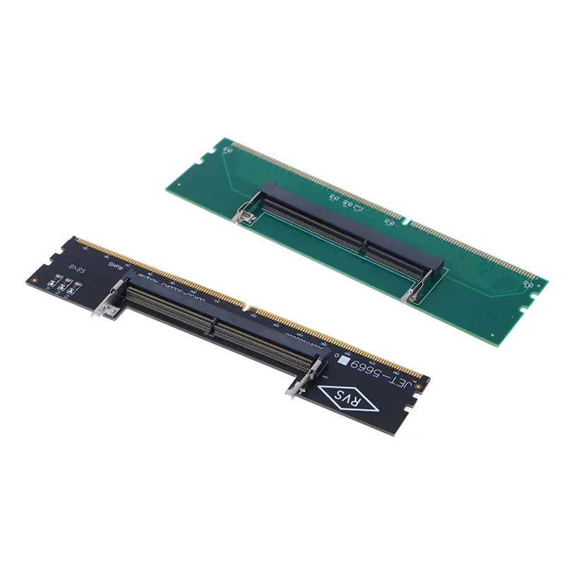 DDR3 DDR4 DDR5 Laptop To Desktop Memory Adapter - SO-DIMM To 240-Pin DIMM