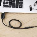 USB to 3.5mm Jack Adapter with 3.5mm Headphone and Microphone Jack for Windows, for Mac, for PS4, for PC/s. 