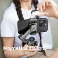 AOCHUAN Smart XE 3-Axis Handheld Gimbal Stabilizer for Smartphone with Fill Light for iPhone Android Face Tracking Tiktok Vlog. 