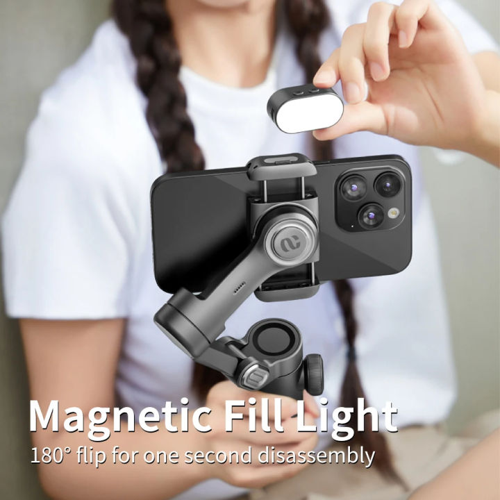AOCHUAN%20Smart%20XE%203-Axis%20Handheld%20Gimbal%20Stabilizer%20for%20Smartphone%20with%20Fill%20Light%20for%20iPhone%20Android%20Face%20Tracking%20Tiktok%20Vlog%20-%20Image%203