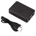 2 Port Rj45 Lan Network Switch Hub Computer Ethernet Internet Converter Adapter Mini Size Practical Network Switch. 