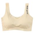 Ge Xue Yu Seamless Ice Silk Girl's Underwear Student Summer Sports Vest Type No Steel Ring Bra Vest Thin. 
