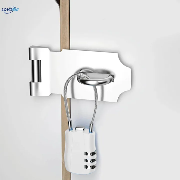 3%20Digit%20Combination%20Lock,%20Padlock%20Cable%20Locks,%20Metal%20Backpack%20Portable%20Suitcases%20Padlock%20Cable%20-%20Image%205