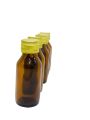 10 Amber Glass Boston Round Bottles 30ML. 