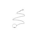 1Pcs Stainless Steel with Swivel Buckle Starling Pigeon Outdoor Parrot Foot Ring Bird Accessories Bird Stand Ankle Parakeet Foot Chain. 