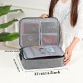 Bags Portable Ticket Card Women File Bag Storage Document Credit Briefcase Lock Holder For Password Folder Men Passport Large. 