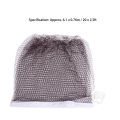 Portable Badminton Net Non Loose Replacement Single Side Stitching Backyard Badminton Net Polyester for Enthusiasts for Exercise Competition. 