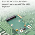 PCIE to Mini PCIE Adapter Card, Efficient, Lightweight and Portable. 