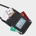 RFID Blocking Travel Bag Passport Cover Neck Pouch Hanging Bag Wallet Multifunction ID Bag Card Bag Money Bag. 