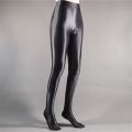 Leggings Dance Transparent Ultra-Thin Glossy Women's Yoga Stirrup Leggings Smooth Tights Stretch Shiny Sports. 
