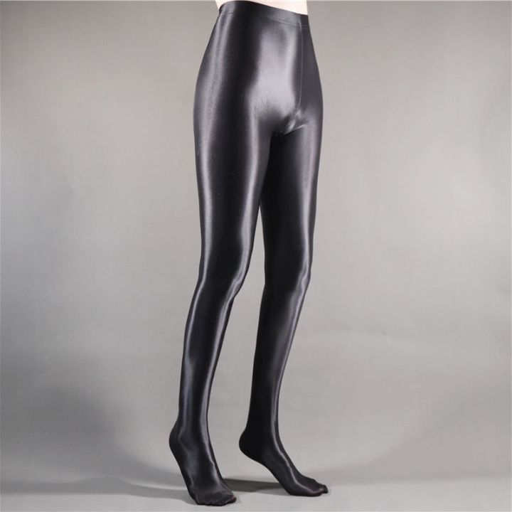 Leggings%20Dance%20Transparent%20Ultra-Thin%20Glossy%20Women's%20Yoga%20Stirrup%20Leggings%20Smooth%20Tights%20Stretch%20Shiny%20Sports%20-%20Image%209
