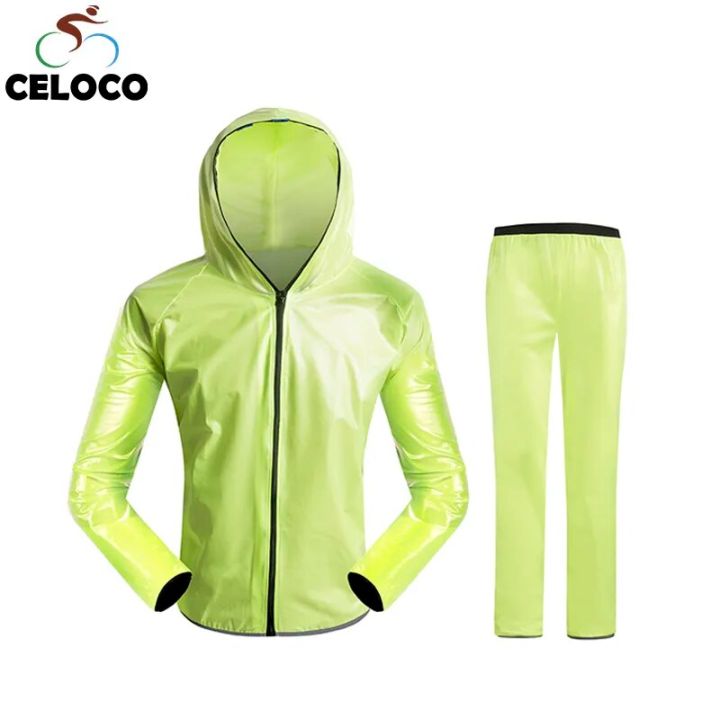 rain coat for bike Waterproof Cycling Jersey Long Sleeve Raincoat Wind Rain Coat Windproof Bicycle Clothing MTB Men Women Bike Jacket
