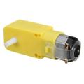 Your Bot Dc Bo Dual Shaft Smart Car Robot Gear Motor For Arduino (Yellow). 