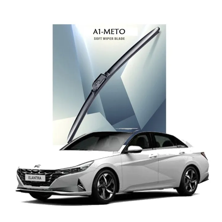 HYUNDAI ELENTRA WIPER BLADE, METO SOFT FRONT PAIR