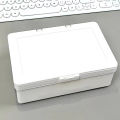 1PC Korean Acrylic White Storage Box Blind Box Card Korean Photocard Storage Bo Zhonggaohang. 