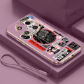 Honor X9C 5G X9C Luxury Star Wars Casing Square Edges Plating Back TPU Soft Case Cover. 