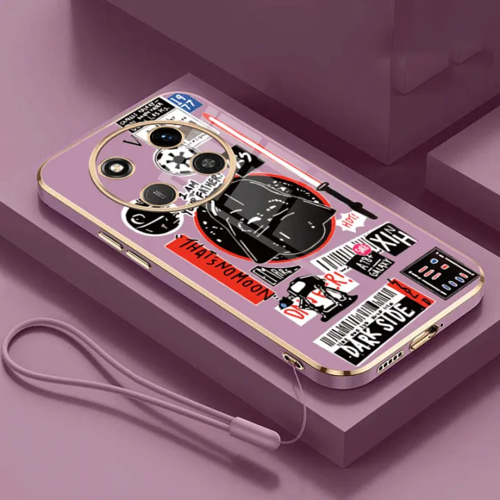Honor%20X9C%205G%20X9C%20Luxury%20Star%20Wars%20Casing%20Square%20Edges%20Plating%20Back%20TPU%20Soft%20Case%20Cover%20-%20Image%205