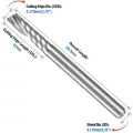10 Pack CNC Router Bits 1/8 inch Shank Spiral Upcut Router Bit. 