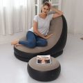 Inflatable Lounger Footstool Modern Home Leisure Inflatable Sofa Stool Set Living Room Balcony Nap Sofas Loungers Portable. 
