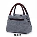 Durable Mummy Bag Fashion Coin Purse Shopping Lunch Box Bag Lunch Bag Oxford Cloth Waterproof Middle-Aged and Elderly Thickened. 