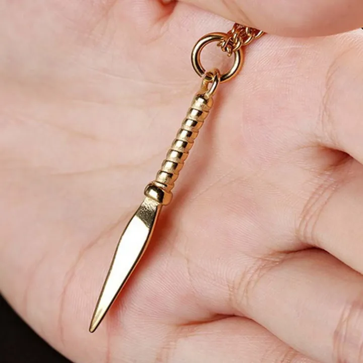 Stainless%20Steel%20Chain%20Necklace%20for%20men%20kwentas%20for%20men%20Fashion%20Women%20Gold%20Black%20Barb%20Chain%20Necklace%20Spear%20Pendant%20Jewelry%20Gift%20kwintas%20pang%20lalaki%20uso%20ngayon%20-%20Image%208