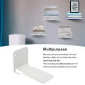 Floating Book Shelf Space Saving Metal Wall Mounted Bookshelves US. 