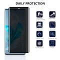 Tempered Glass Vivo V29 Anti-Privacy Screen Protector, Spy Privacy 9H Anti-Scratch Case Friendly. 