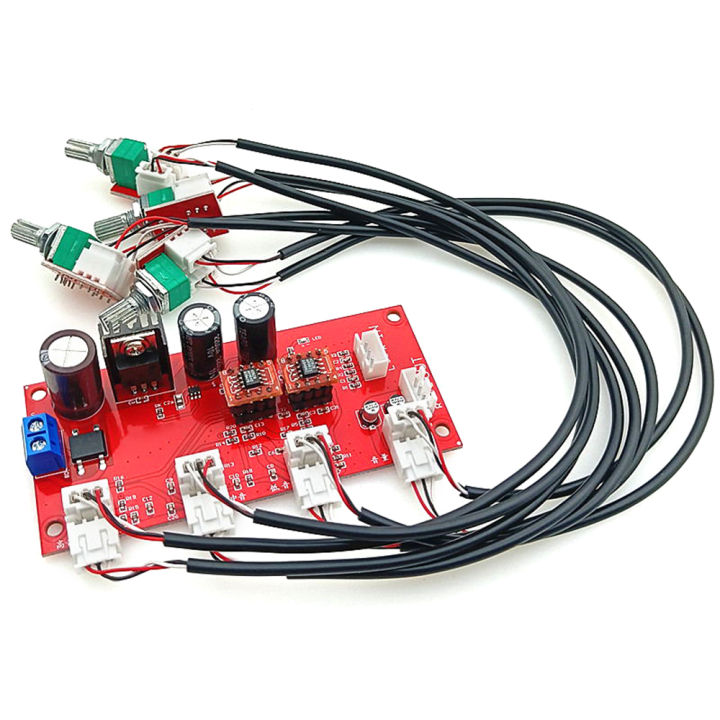Ad828 Ne5532 Preamp Amplifier Board Hifi Stereo Volume Tone Control Pre ...