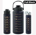 3pcs Water Bottle Colourful 2000ml 800ml 300ml 3 in 1. 