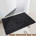 Microfiber Bathroom Mat Thick Anti-slip Doormat for Living Bedroom Floor Rug Soft Smooth - Small 24 x 16 Inch. 