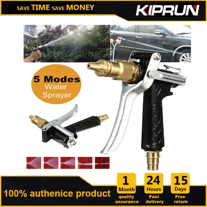 【ZOSR】KIPRUN Hose Nozzle, High Pressure WaterGun, High Pressure Power WaterGun Car Washer Jet Garden Washer Hose Nozzle Washing Sprayer Watering Spray Sprinkler Cleaning
